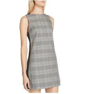 ALICE + OLIVIA  Clyde Glen Plaid Shift Dress